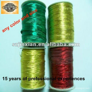 Shiny Metallic bungee cord elastic cord